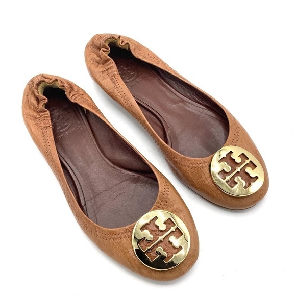 Tory Burch Minnie Travel Ballet Flats 6 - Picture 1 of 16